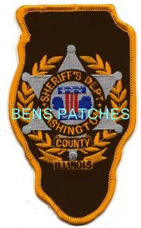 ILLINOIS,A,WASHINGTON COUNTY SHERIFF 1 STATE SHAPED_wm